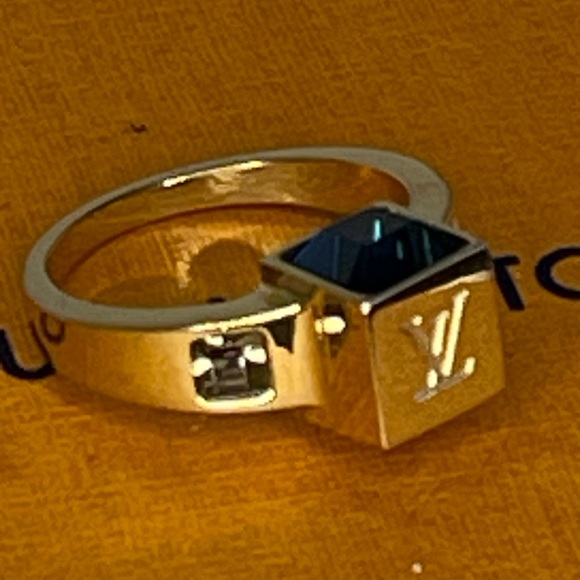 Louis Vuitton Berg Gamble Ring Size S W/ Box - Picture 3 of 8
